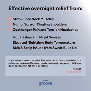 The Groove® Air Cooling Pillow