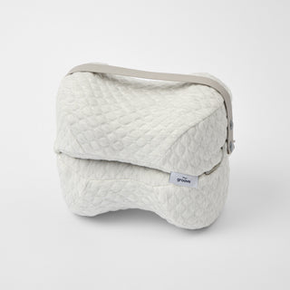 Groove Adjustable 3-in-1 Knee Pillow - Ergonomic Memory Foam for Hip & Spinal Alignment