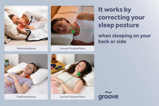 The Original Groove® Pain Relief Pillow - No. 1 Pillow For Neck Pain