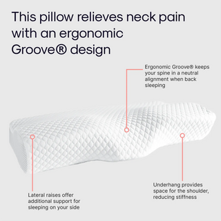The Original Groove® Pain Relief Pillow - No. 1 Pillow For Neck Pain